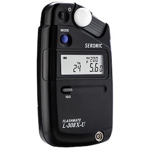 セコニック L-308x-u フラッシュメイト 光露出計 401-305 新品 ケース付き