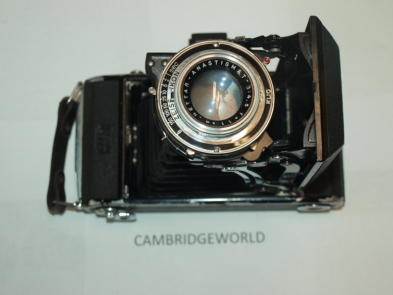 Zeiss Ikon KLIO 6x9 Folding Camera With 110mm F4.5 Anastigmat Nettar