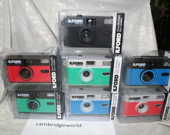 ILFORD sprite-II 35mm reusable camera NEW available in red blue green black color is your choice