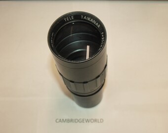 300mm  f5.6 tele Taikanar preset telephoto lens in T T2 mount