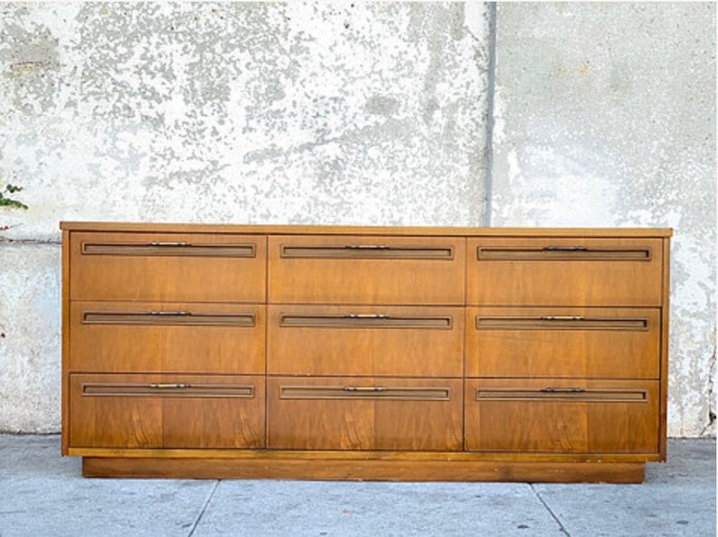 1970s Space Age 9 Drawer Dresser Etsy