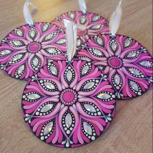 Pink Mandala Ornament