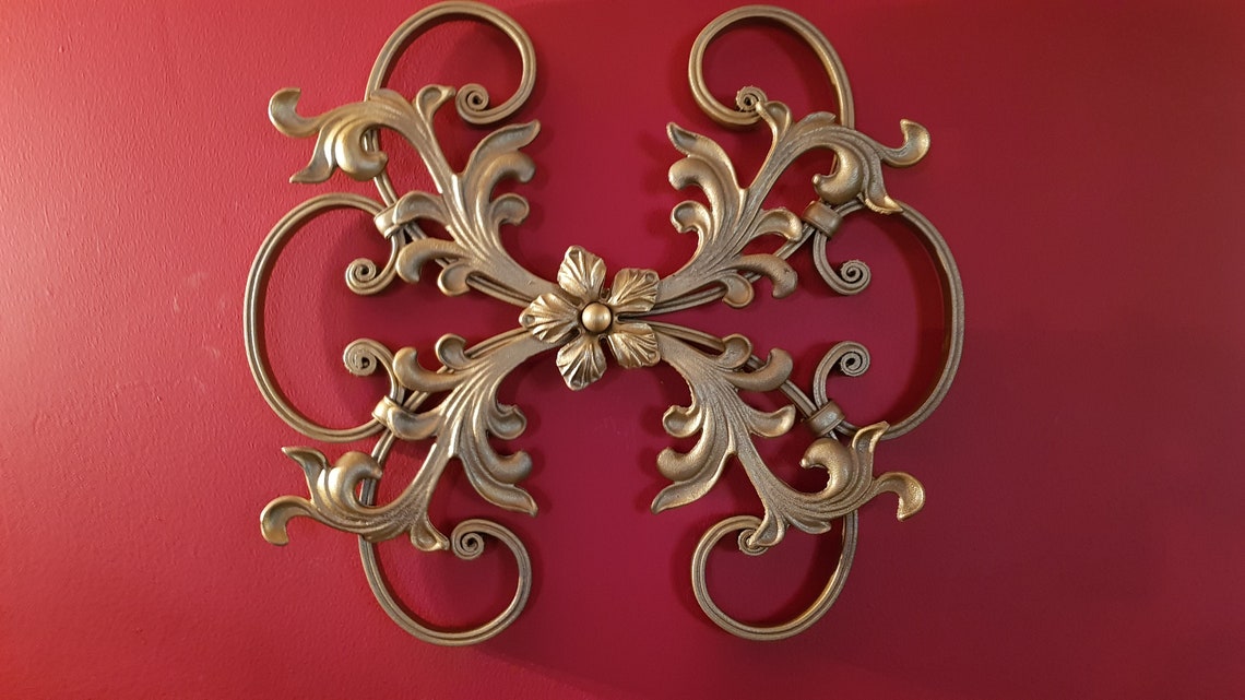 Beautiful Wrought Iron Wall Art to Complement Any Style of Etsy