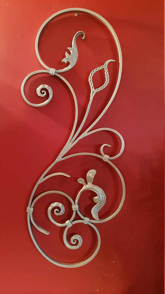 Beautiful wrought iron wall art decor to complement any style Etsy