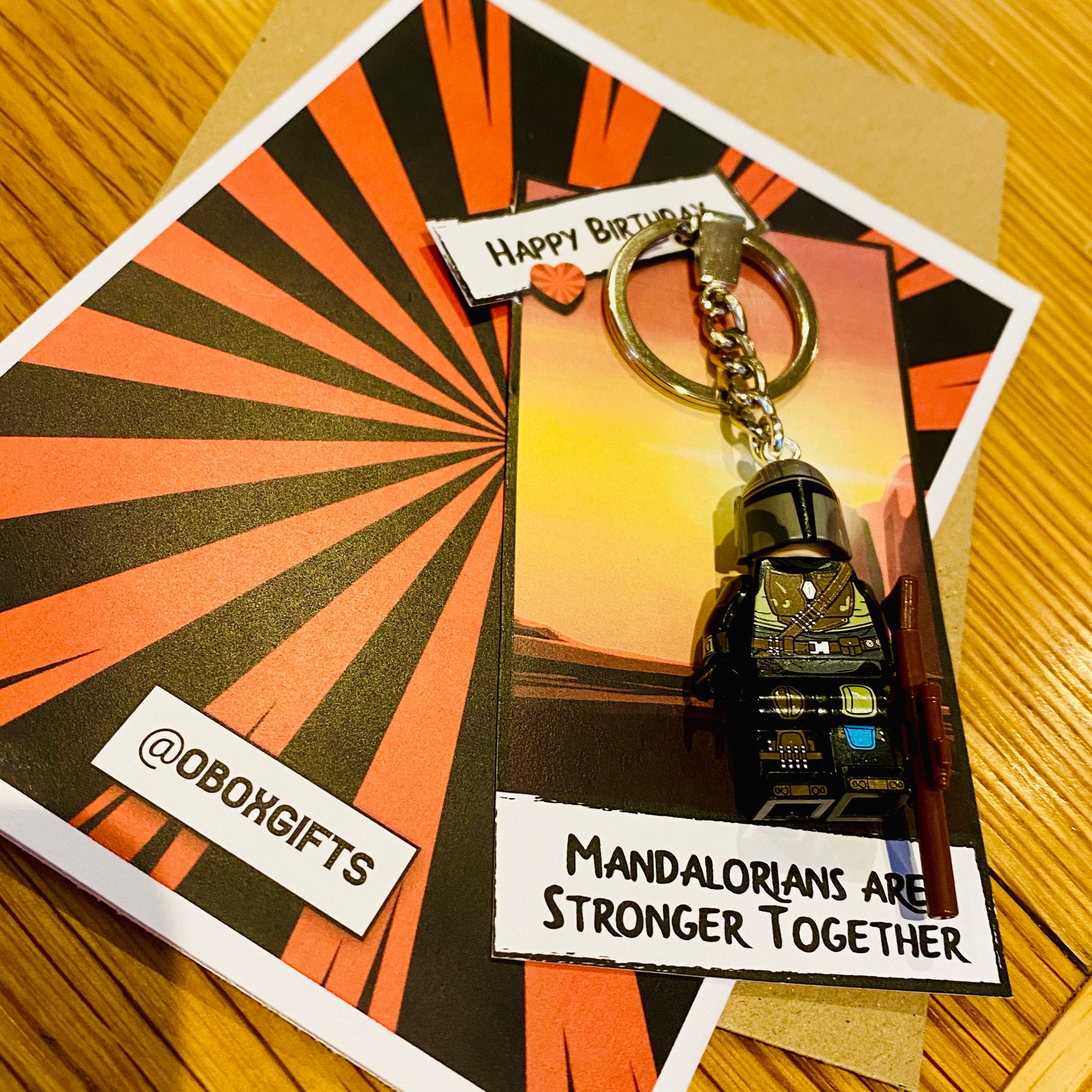 Mandalorian Birthday Card Mandalorians Are Stronger - Etsy UK