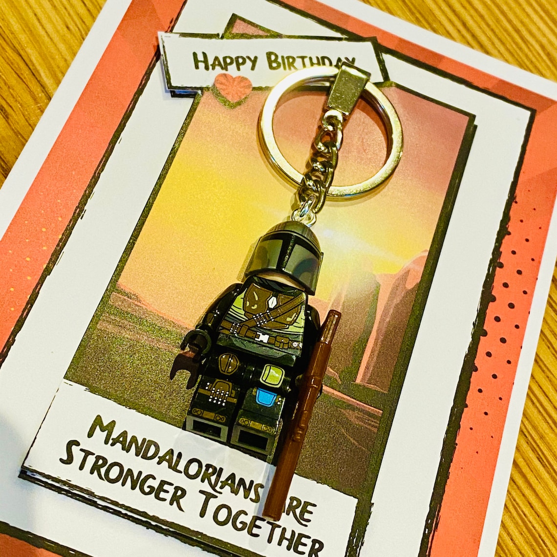Mandalorian Birthday Card Mandalorians Are Stronger - Etsy UK