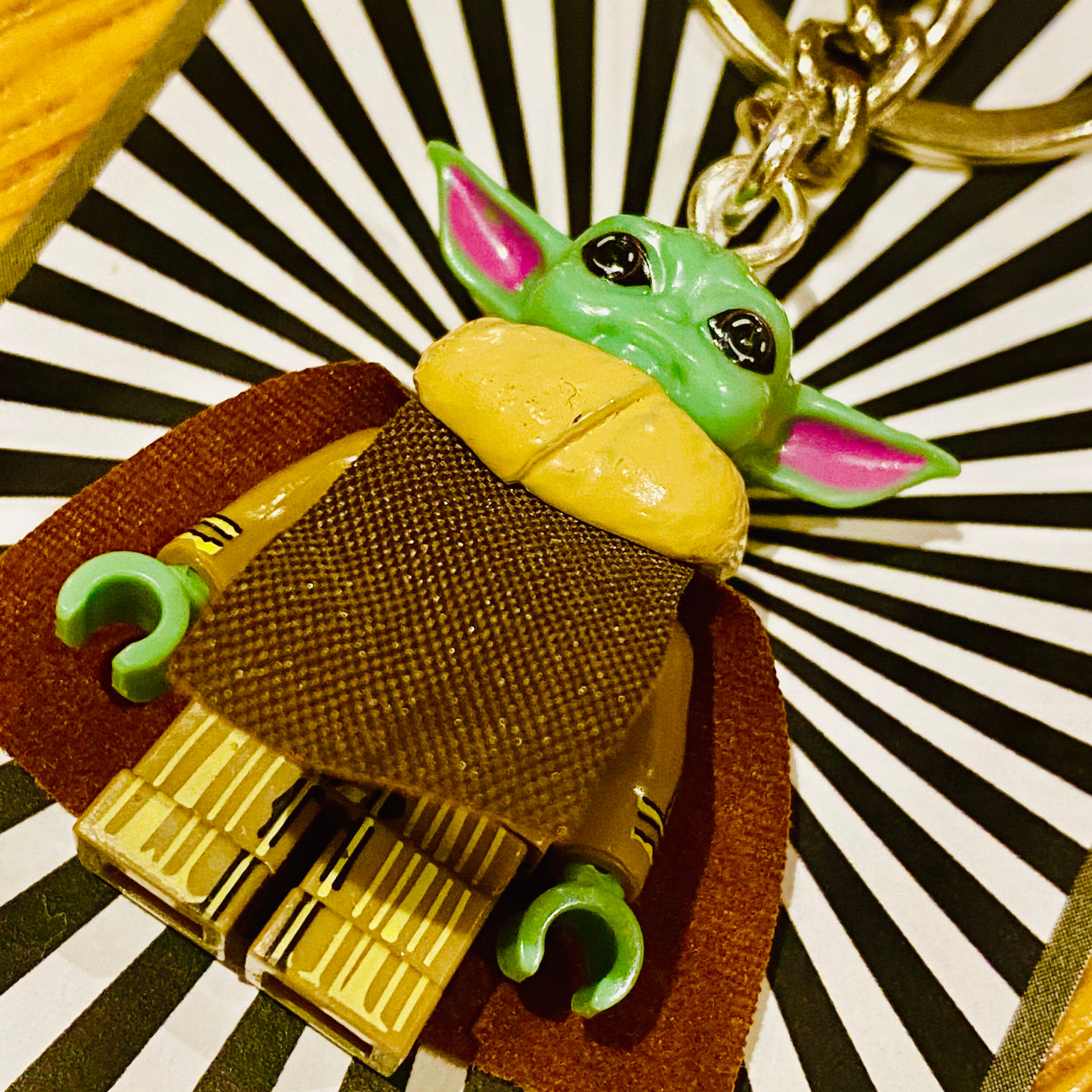 Baby Yoda Keyring Star Wars Lego Inspired Mandalorian Etsy