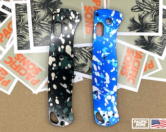 Benchmade Bugout 535 - Splatter Scale Set - Custom Aluminum Scales