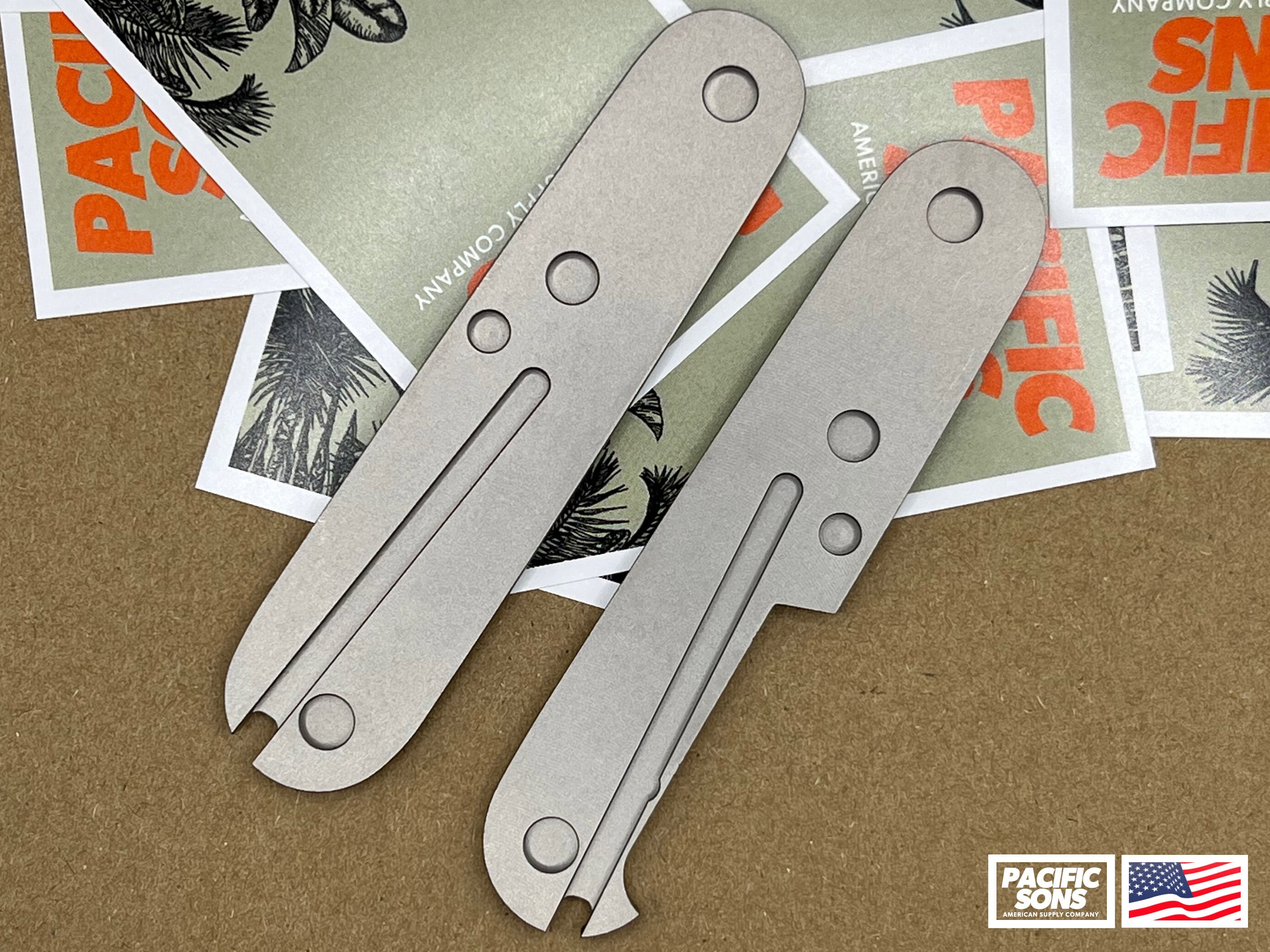 ビクトリノックス・アーミーナイフ用チタンスケール (Victorinox) ビクトリノックス・アーミーナイフ用チタンスケール (Victorinox)
