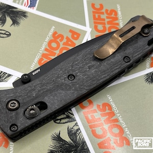 Benchmade Bugout 535 - Belmont Carbon Fiber Scales