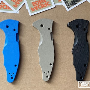 Spyderco Yojimbo Replacement G10 Scales