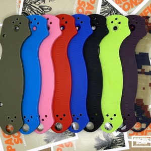 Casquillos de repuesto G10 para Spyderco Para 3