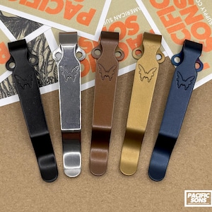 Replacement Deep Carry Pocket Clip for Benchmade Bugout, Osborne, Bailout, Griptilian, Plus Many More