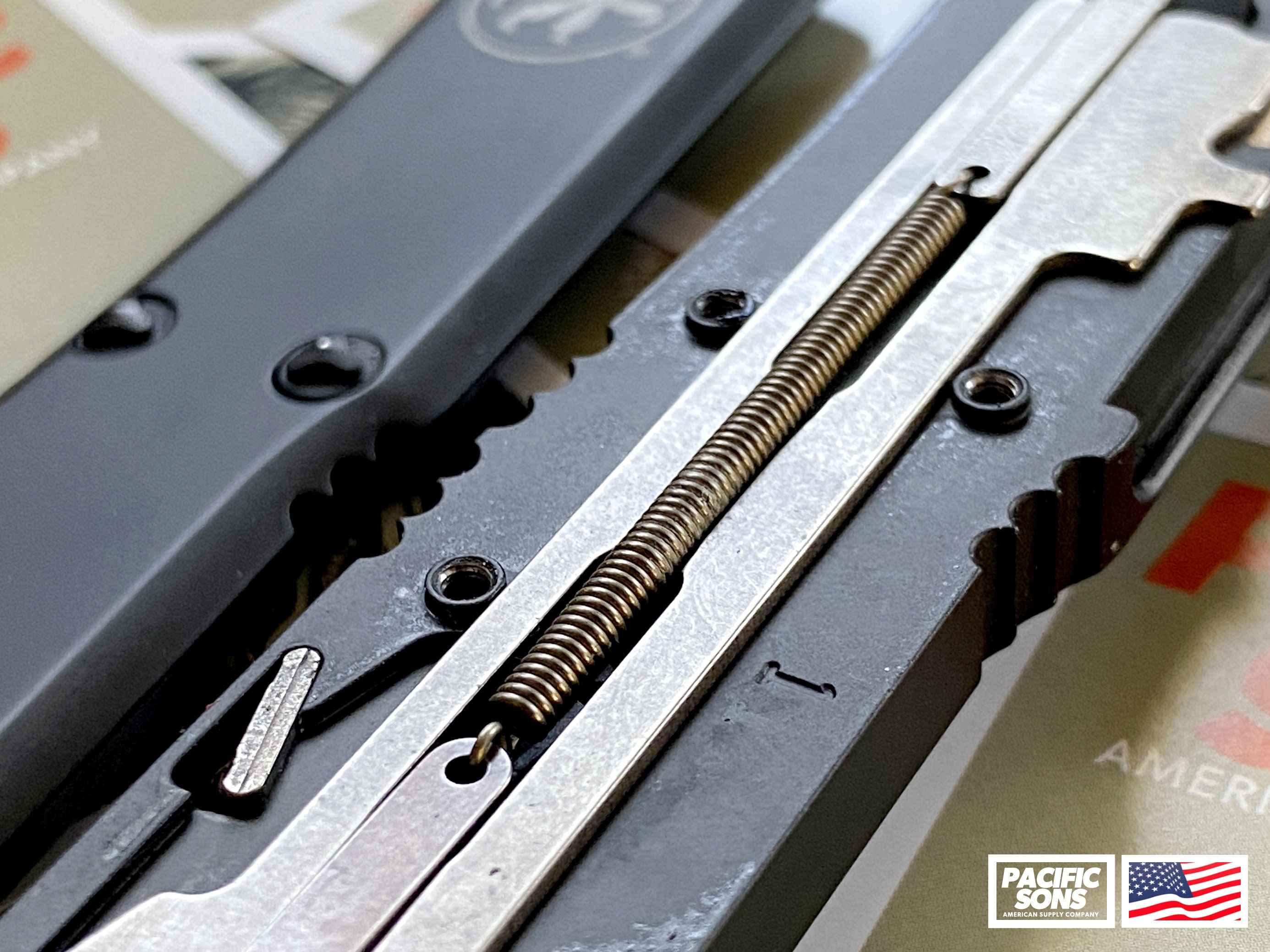 Spring and Complete Hook Assymbley for Microtech Ultratech