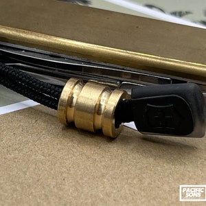Brass Lanyard Bead