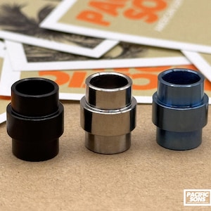 Titanium Lanyard Tube for Spyderco Para 3/Paramilitary 2