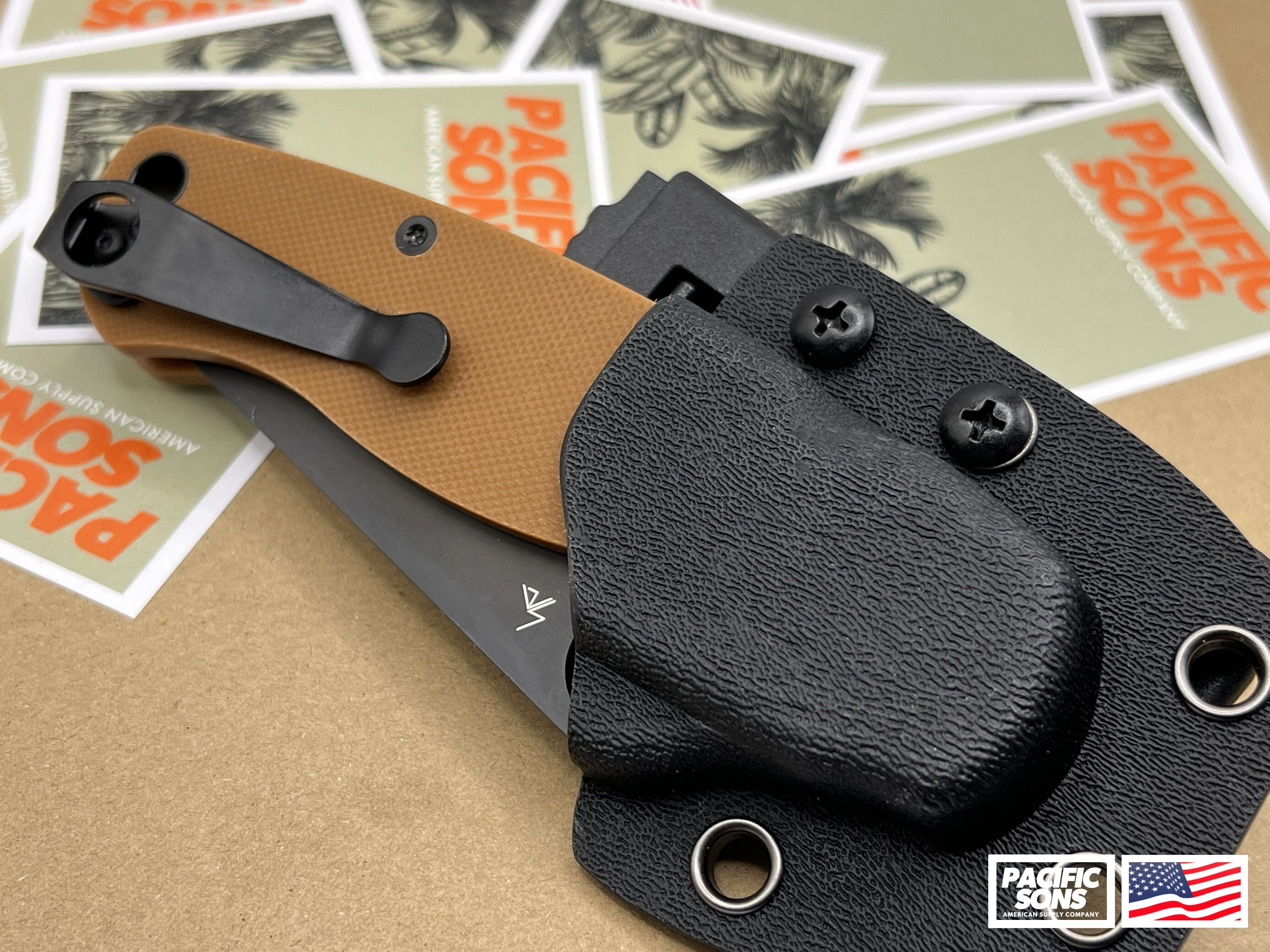 他の人はこちらも検索 3 Para 2/ Paramilitary Spyderco Custom Knife Kydex Molded ナイフ・パーツ・アクセサリ
