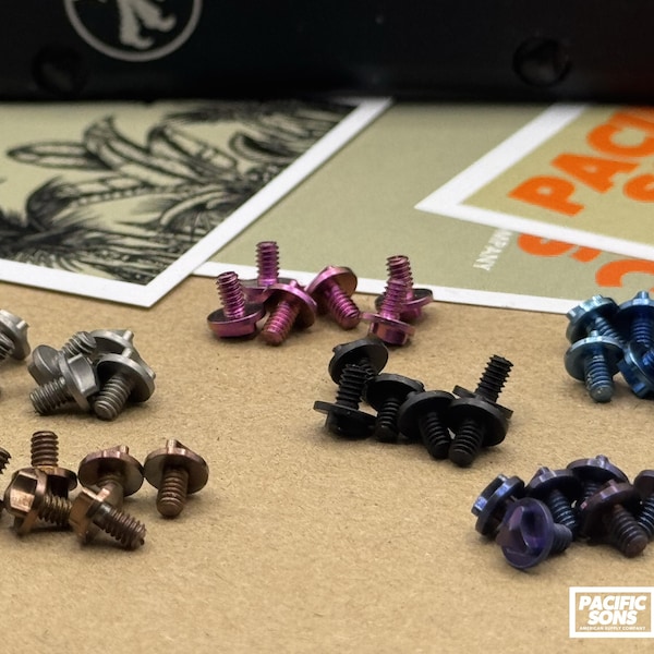 Titanium Screw Set For Microtech Knives - Ultratech & UTX-85