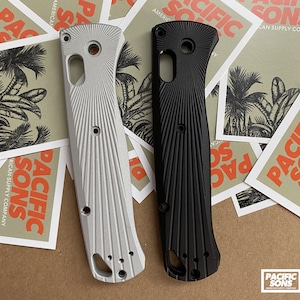 Junipero Scale Set for the  Benchmade Bugout 535 - Custom Aluminum Scales