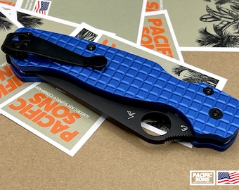 Spyderco Paramilitary 2 - Custom Frag Scale Set - Aluminum - 3 Colors