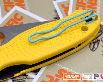 Deep Carry Wire Pocket Clip for Spyderco Knives