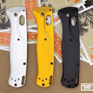 Benchmade Bugout 535 - Replacement Scales -  Belmont Contoured Aluminum Scales