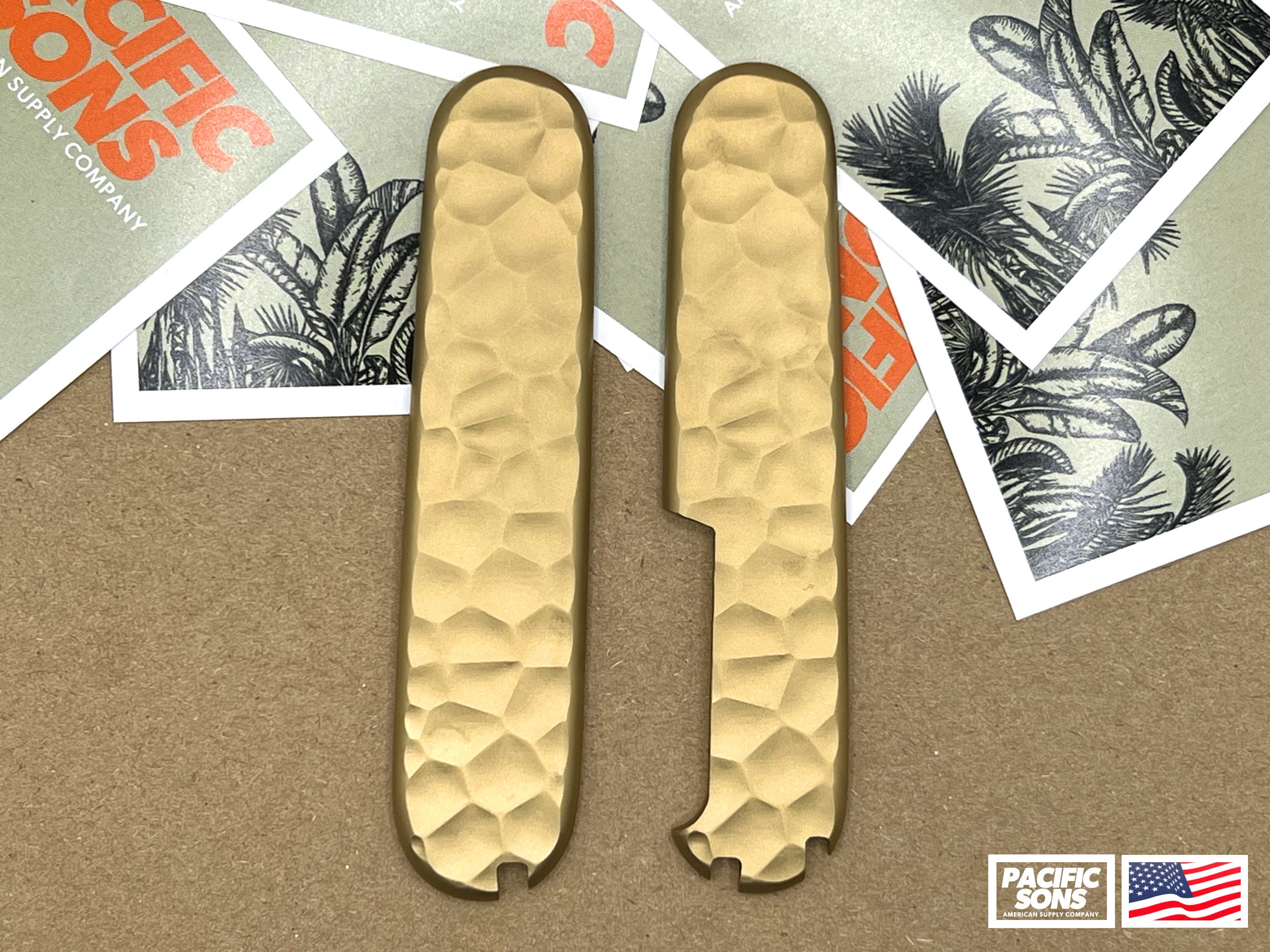Brass swiss army shop knife