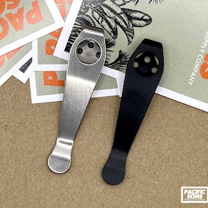 Titanium Deep Carry Pocket Clip For Cold Steel Ti-Light Knives