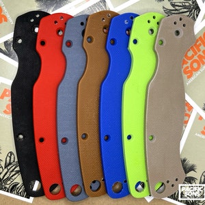 Spyderco Paramilitary 2 Replacement G10 Scales