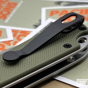 Titanium Deep Carry Clip For Civivi Elementum Folding Pocket Knife