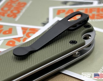 Titanium Deep Carry Clip For Civivi Elementum Folding Pocket Knife