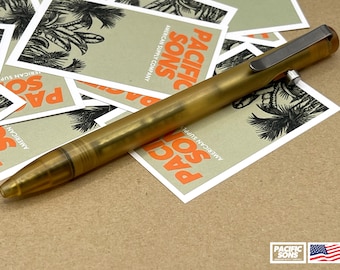 Penna a otturatore ULTEM™ fresata personalizzata