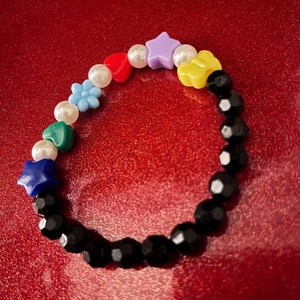 One Tree Hill inspired NALEY bracelet BLACK BEADS