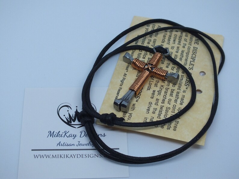 5 Pieces of Disciples Cross Necklaces Etsy