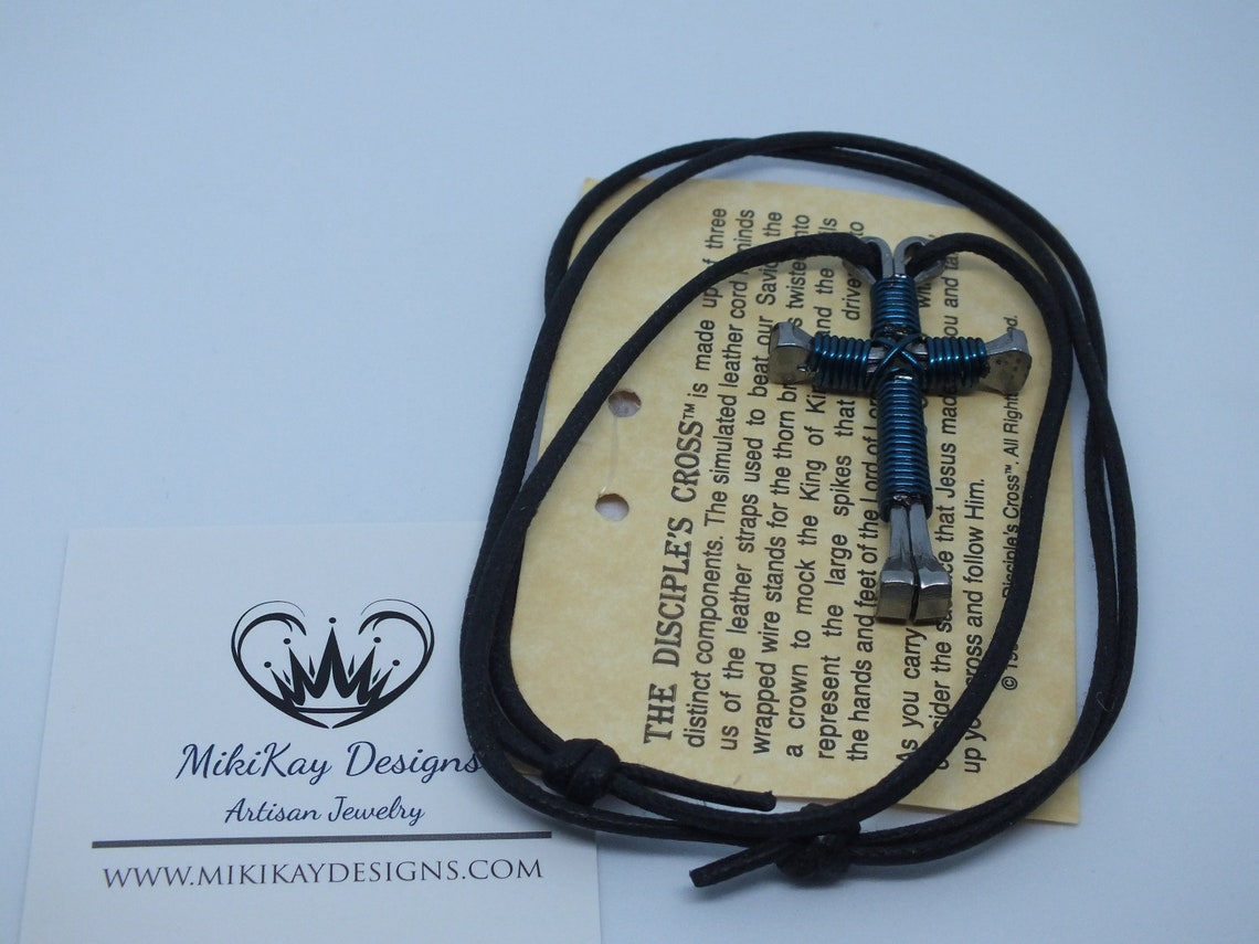 5 Pieces of Disciples Cross Necklaces Etsy