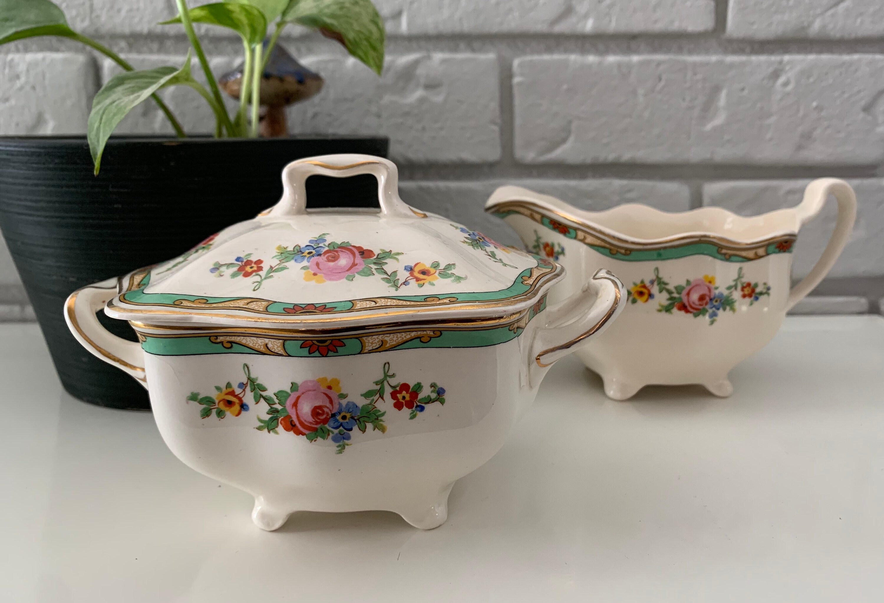 PAREEK England Johnson Bros Vintage Fine Bone Porcelain Etsy