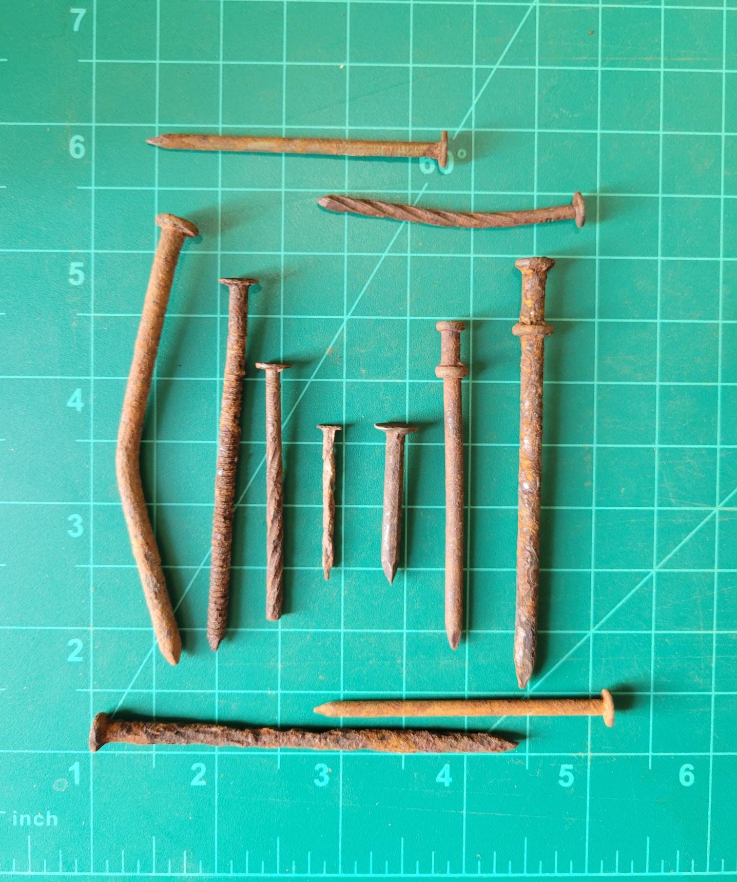 50 Rusty Screws 50 Rusty 3 Nails and 50 Rusty Nails of Etsy