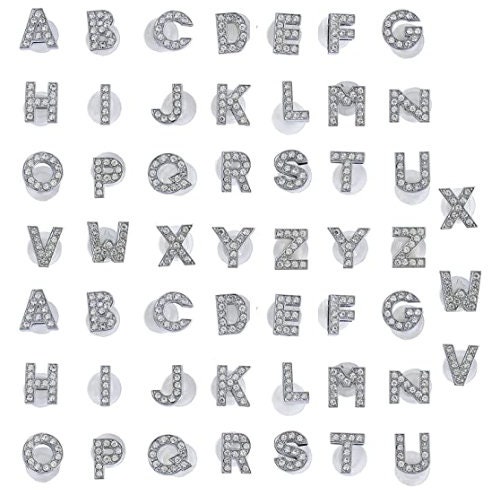Letter and Numbers Croc Charms - Witty Chic Designs P