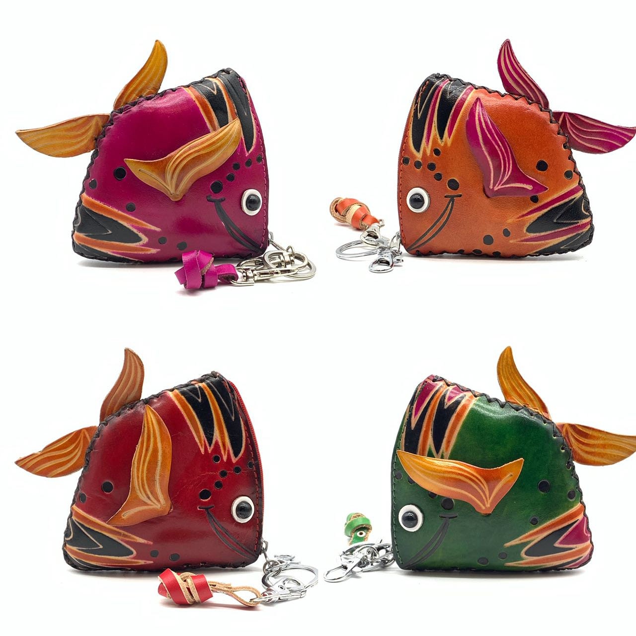 Vintage Fish Purse 