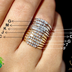 Anillo con inicial de oro para regalo, joyería personalizada, anillo con todas las letras del alfabeto, anillo con inicial de oro macizo, regalo para damas de honor, regalo de Navidad