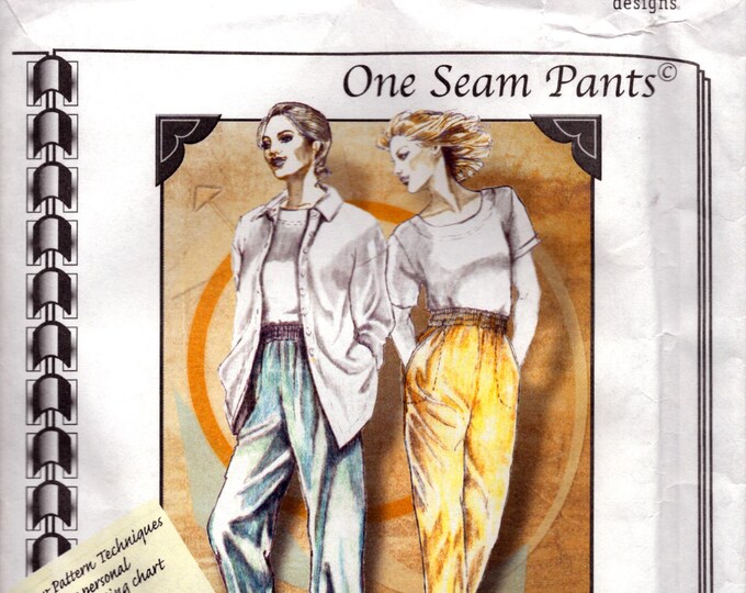Cutting Line Designs 31372 – “one Seam Pants” by Louise Cutting – Multi ...