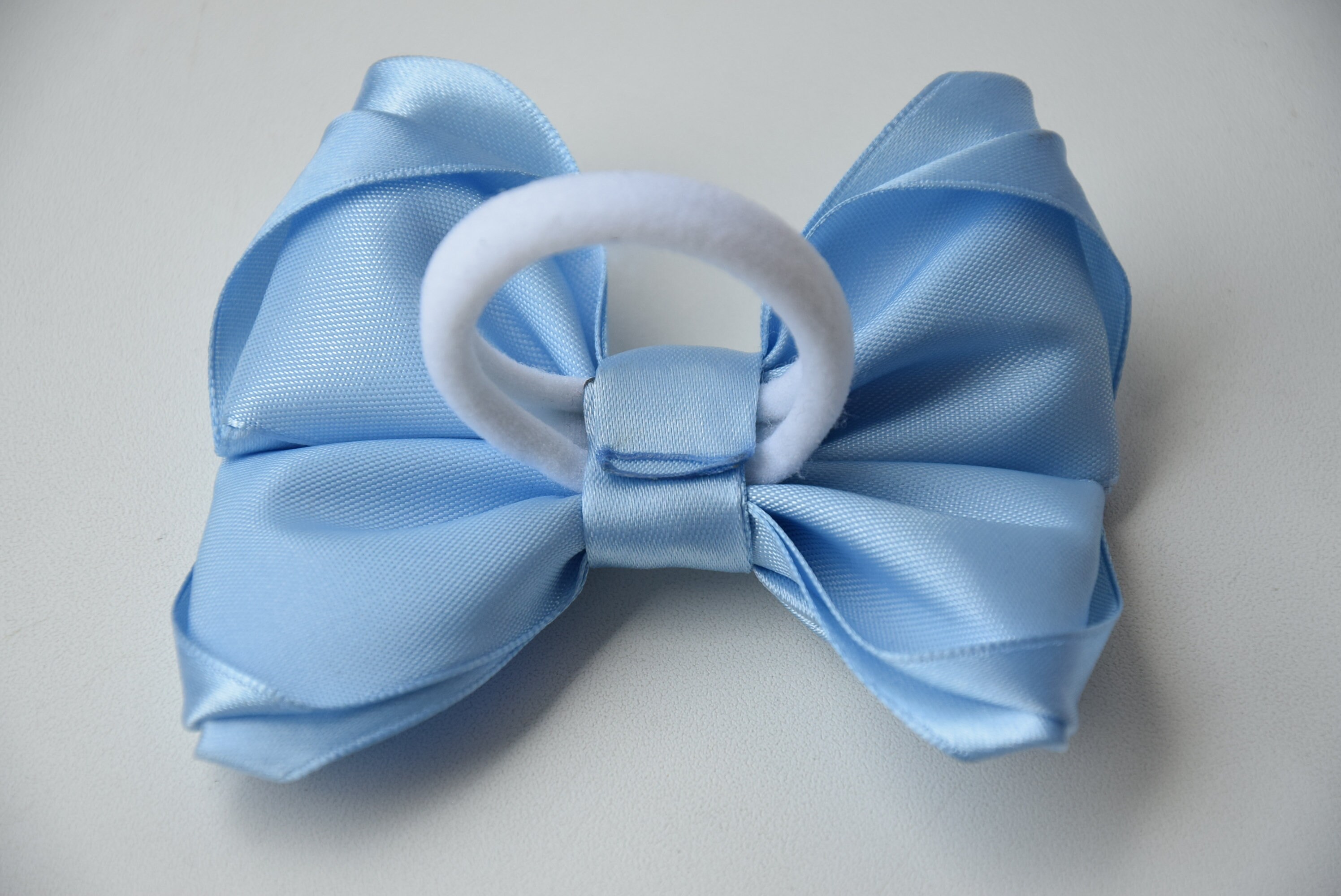 Elastic bands blue hair accessories Etsy