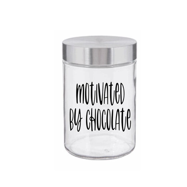 Personalized Candy Jar with Lid