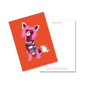 Carte postale A6, SIGNE DU ZODIAQUE CHINOIS Chien