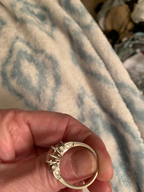 Charles winston on sale jewelry moissanite