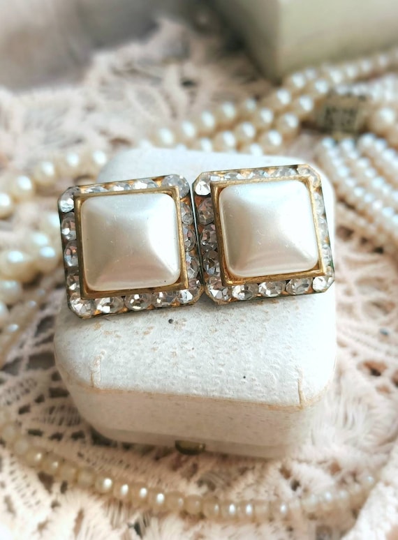 Beautiful Big French Vintage c1930s Faux Pearls an