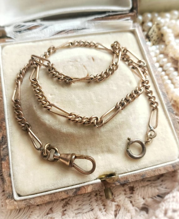 Antique French 1900s Rose Gold Filled 