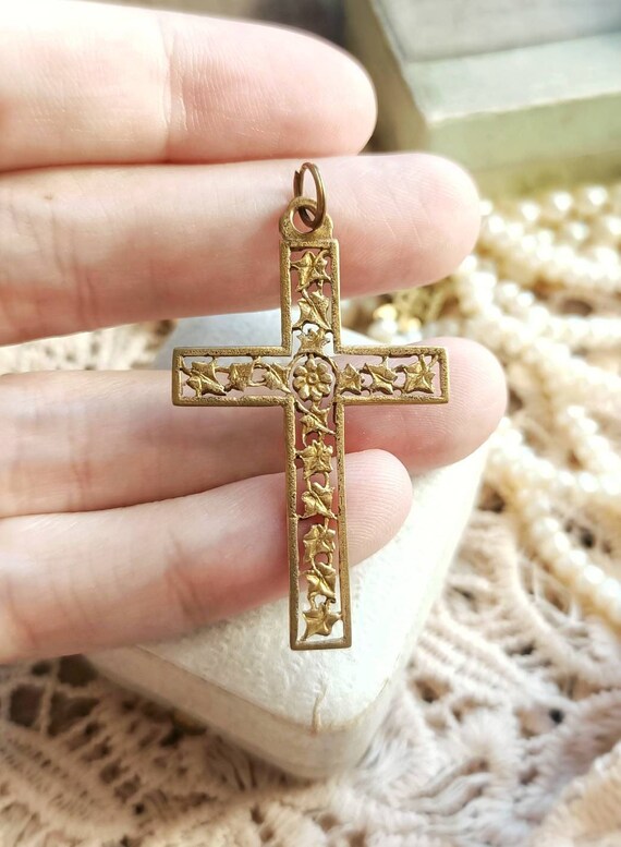 Beautiful Big Antique French Gold 