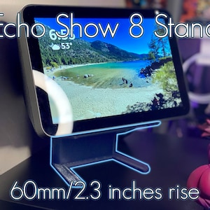 Echo Show 8 3D Printable Stand STL File