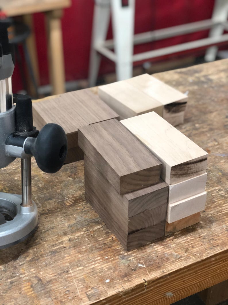 Walnut Vertical Laptop Stand: Handmade MacBook Dock, Space-Saving Desk Organizer, Made in USA image 8